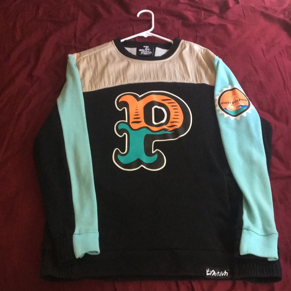 Pink Dolphin “P” Crewneck